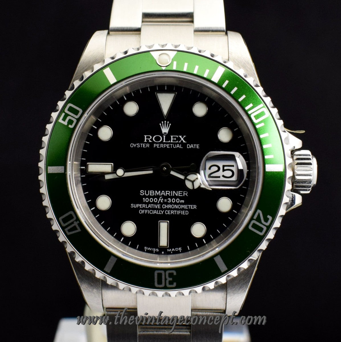 MINT Rolex Submariner 50th Anniversary "Flat 4" 16610LV ( Full Set ) (SOLD)