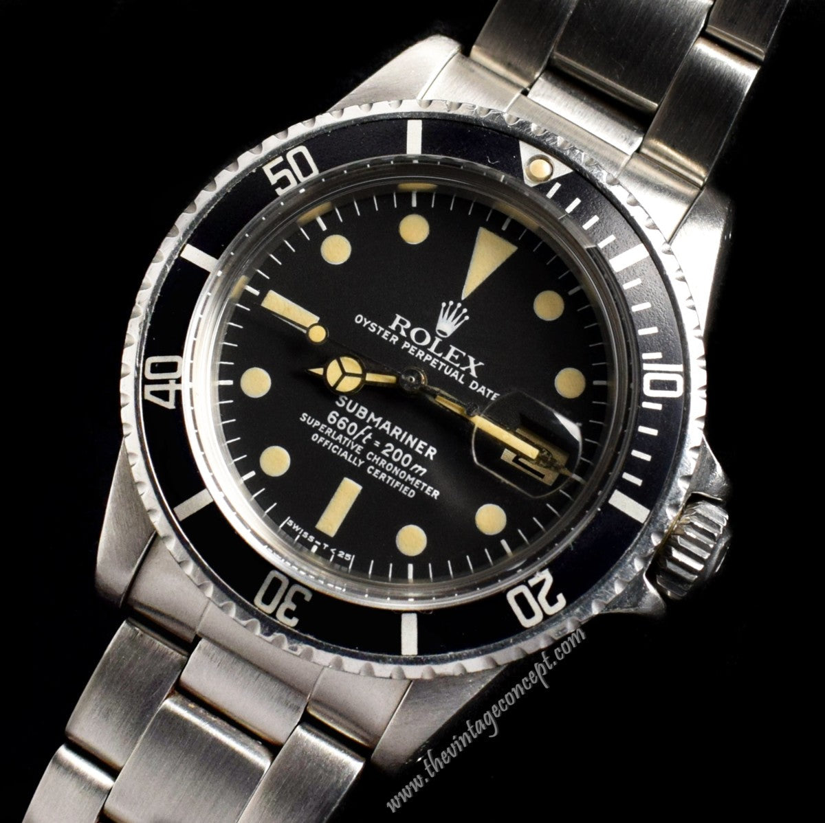 Rolex Submariner Matte Dial 1680 w/ Original Paper (SOLD)