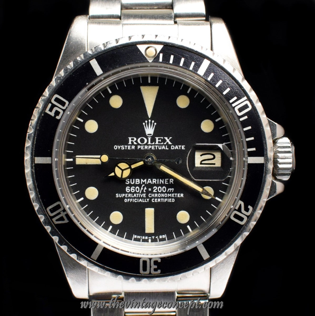 Rolex Submariner Matte Dial 1680 w/ Original Paper (SOLD)