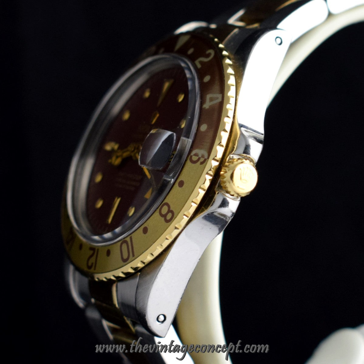 Rolex GMT-Master Two-Tones Brown Nipple Dial 1675 (SOLD)