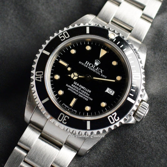 Rolex Sea-Dweller Creamy 16600 w/ Original Paper (SOLD)