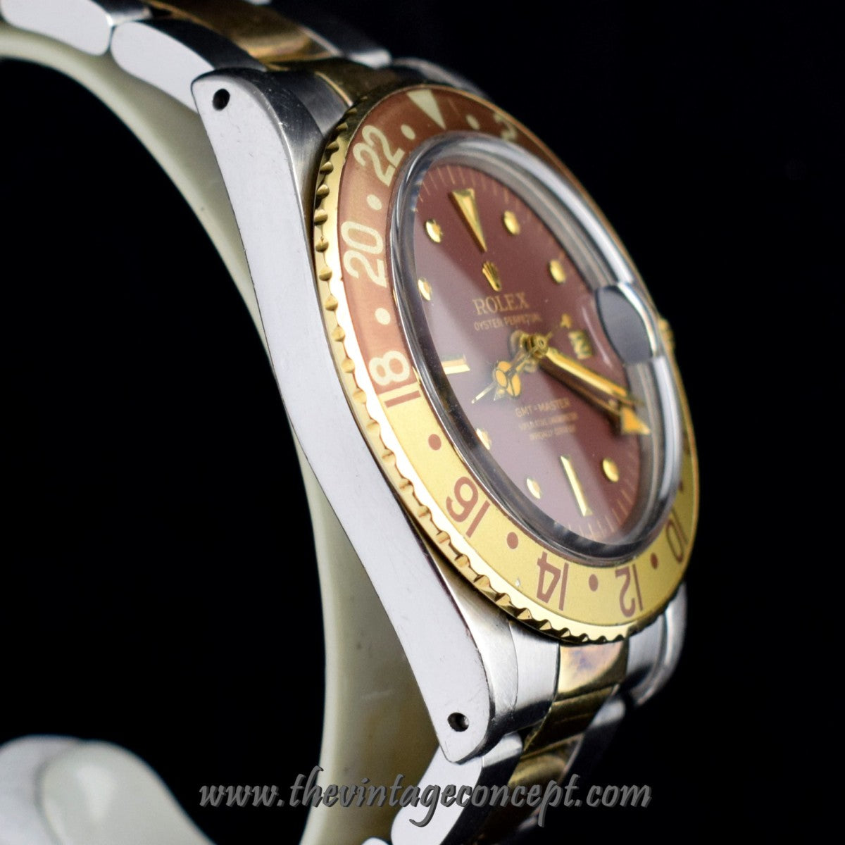 Rolex GMT-Master Two-Tones Brown Nipple Dial 1675 (SOLD)