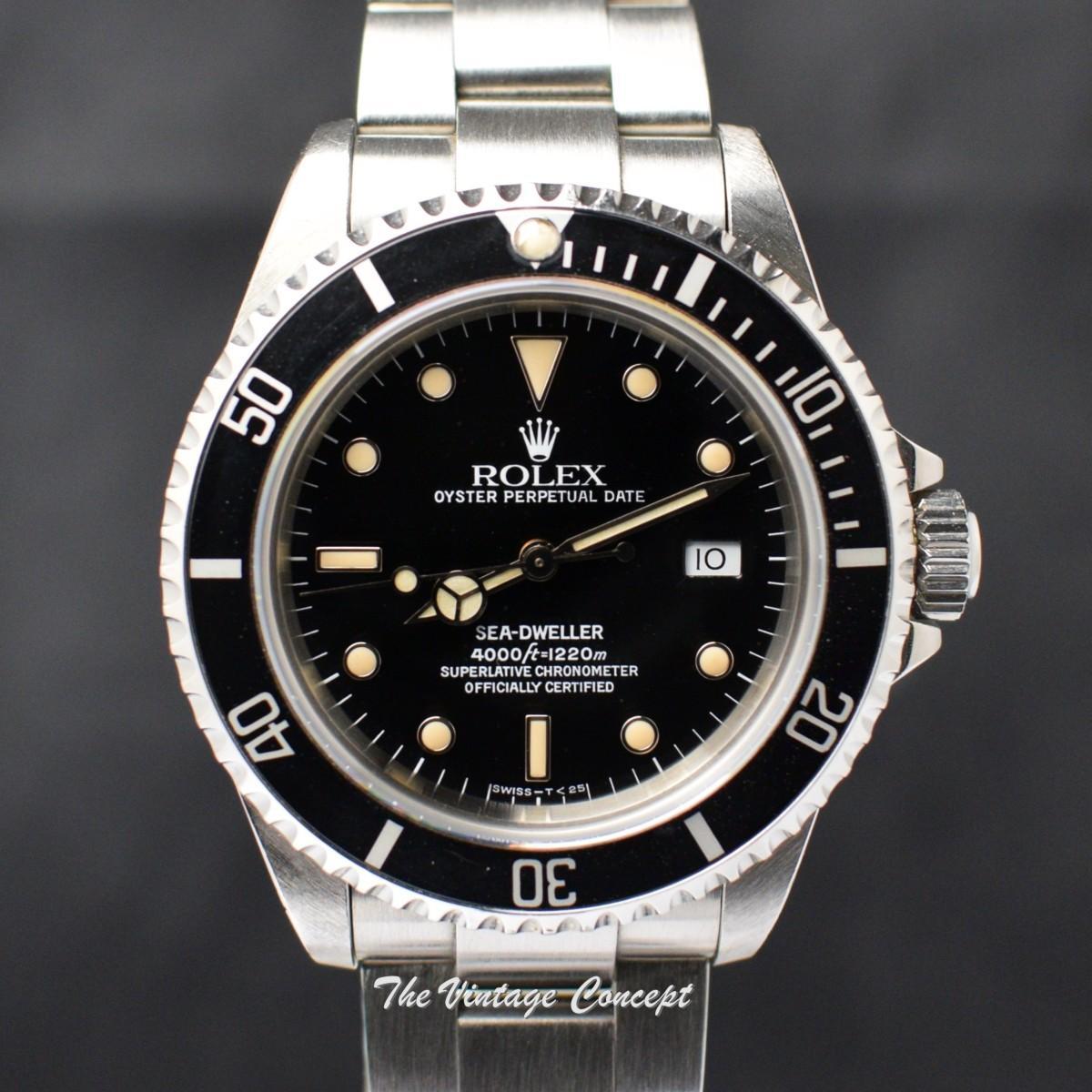 Rolex Sea-Dweller Creamy 16600 w/ Original Paper (SOLD)