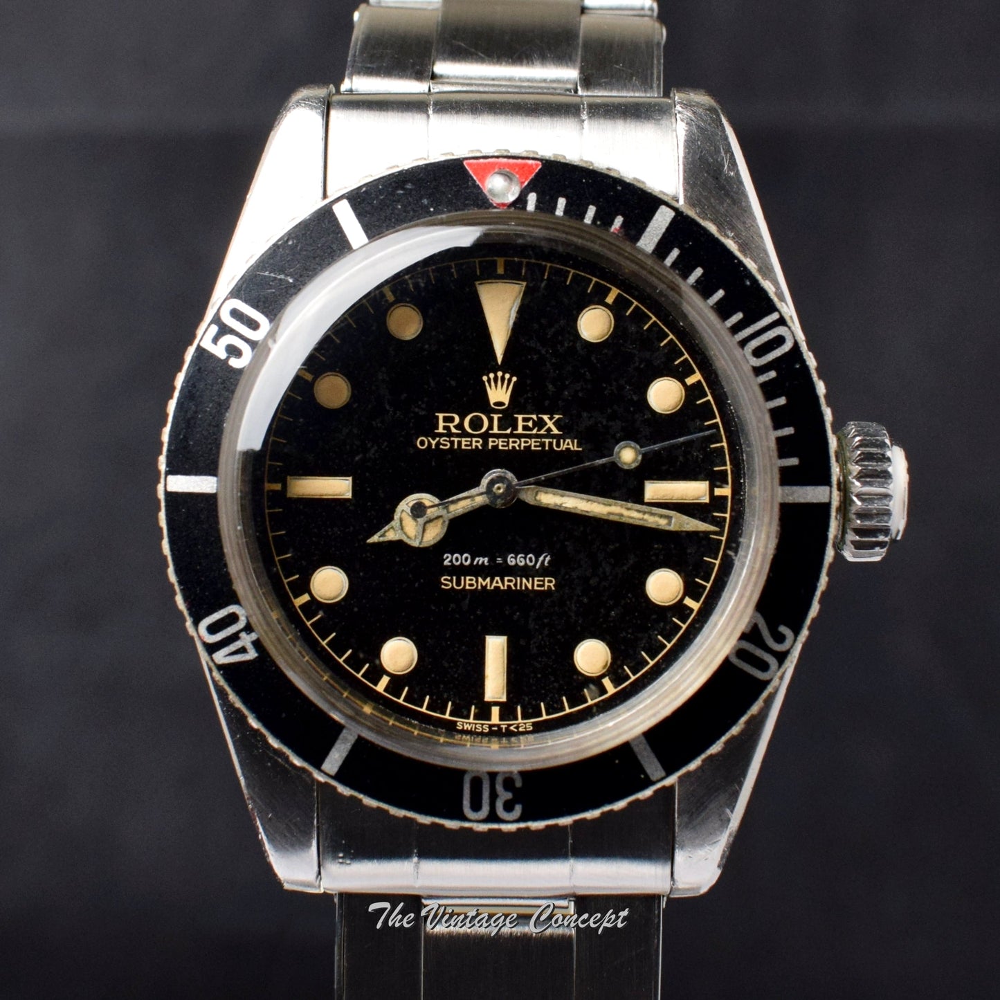 Rolex Submariner Big Crown Gilt Dial 6538  (SOLD)