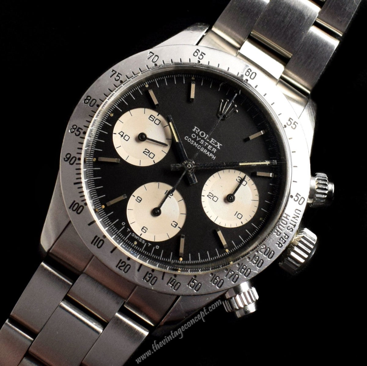 Rolex Daytona Black Silver Print Sigma Dial 6265 (SOLD)