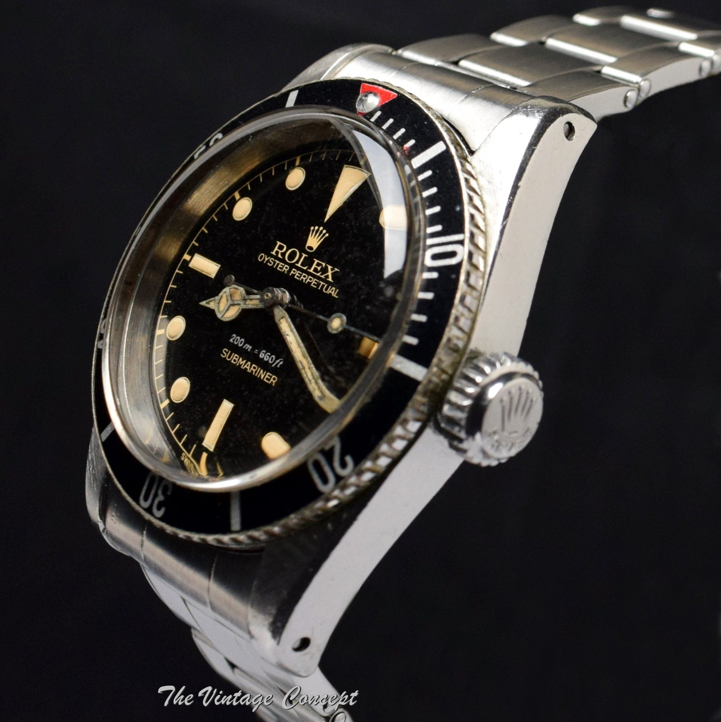 Rolex Submariner Big Crown Gilt Dial 6538  (SOLD)