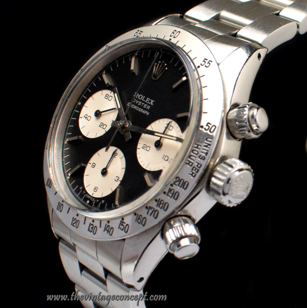 Rolex Daytona Black Silver Print Sigma Dial 6265 (SOLD)