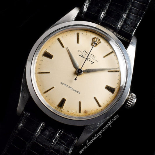 Rolex Air-King Super Precision Cream Dial 5504 (SOLD)