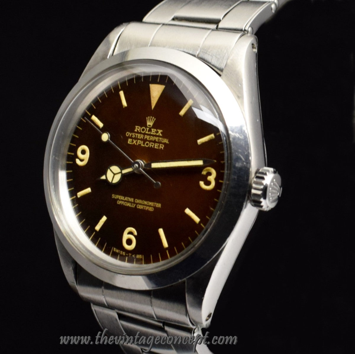 Rolex Explorer Tropical Gilt Dial 1016 (SOLD)