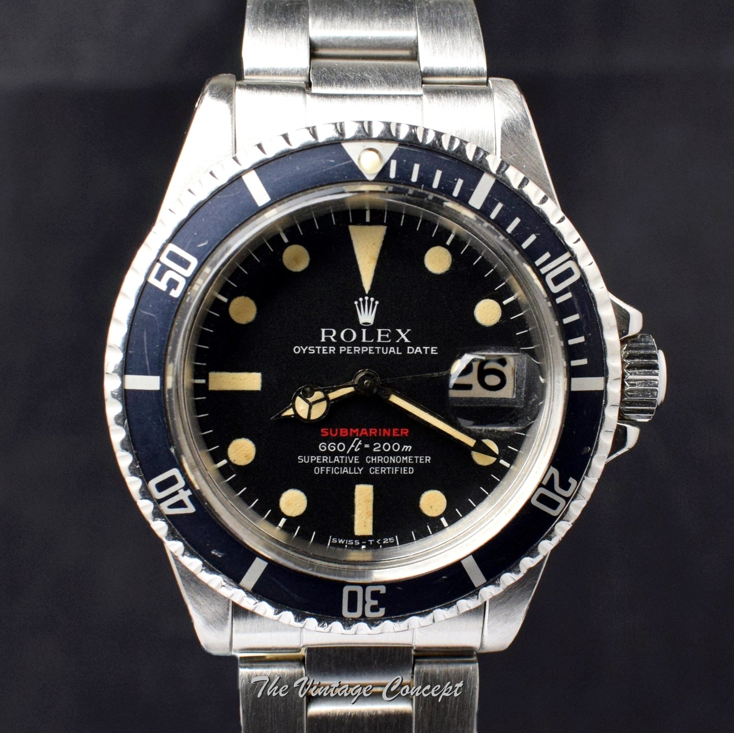 Rolex Submariner Single Red MK IV 1680 (SOLD)