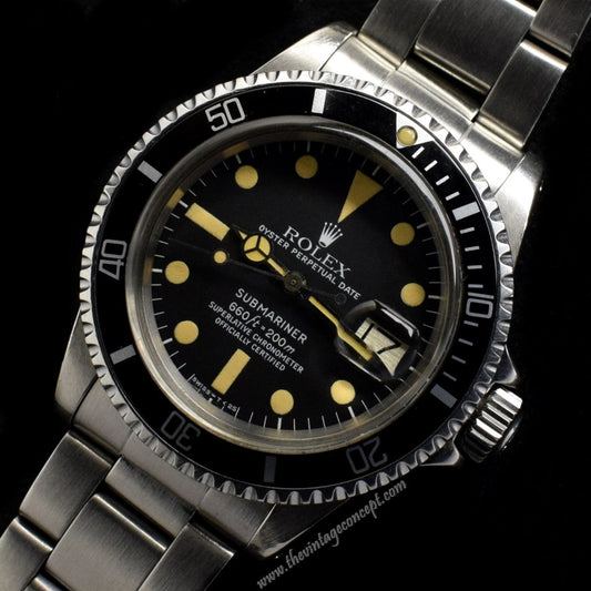 Rolex Submariner Matte Dial 1680