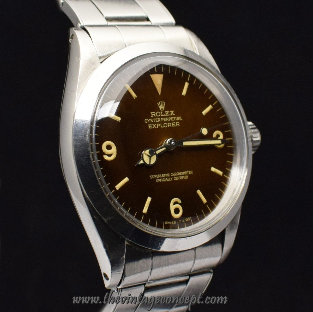 Rolex Explorer Tropical Gilt Dial 1016 (SOLD)