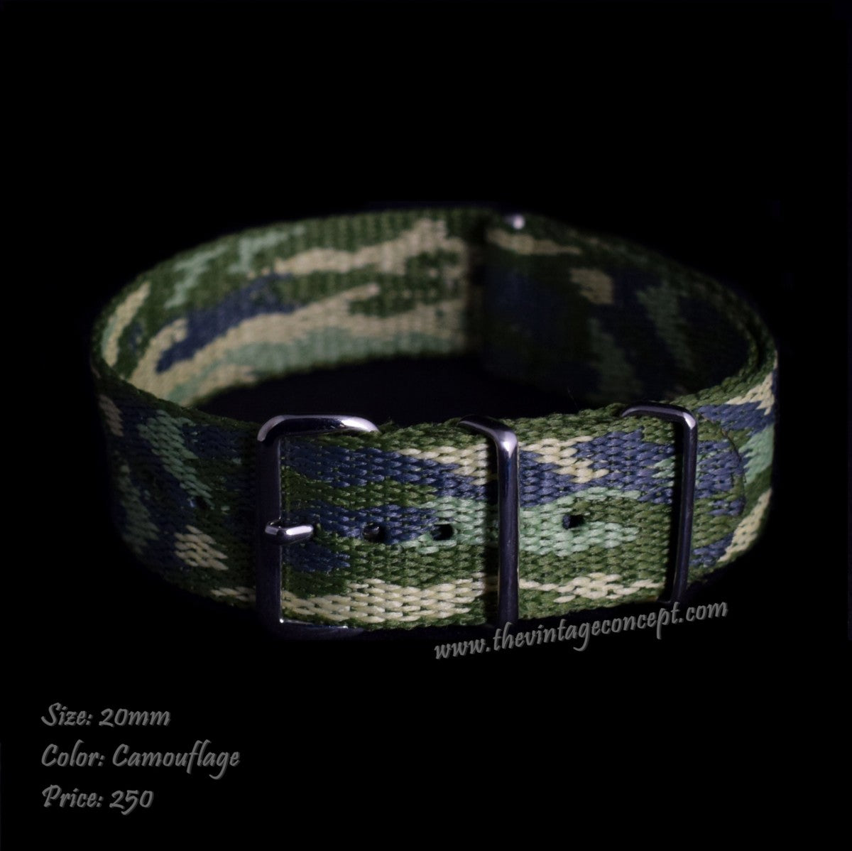 20mm Camouflage Nato Strap