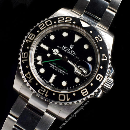 Rolex GMT-Master II 116710LN (Complete Full Set)  (SOLD)