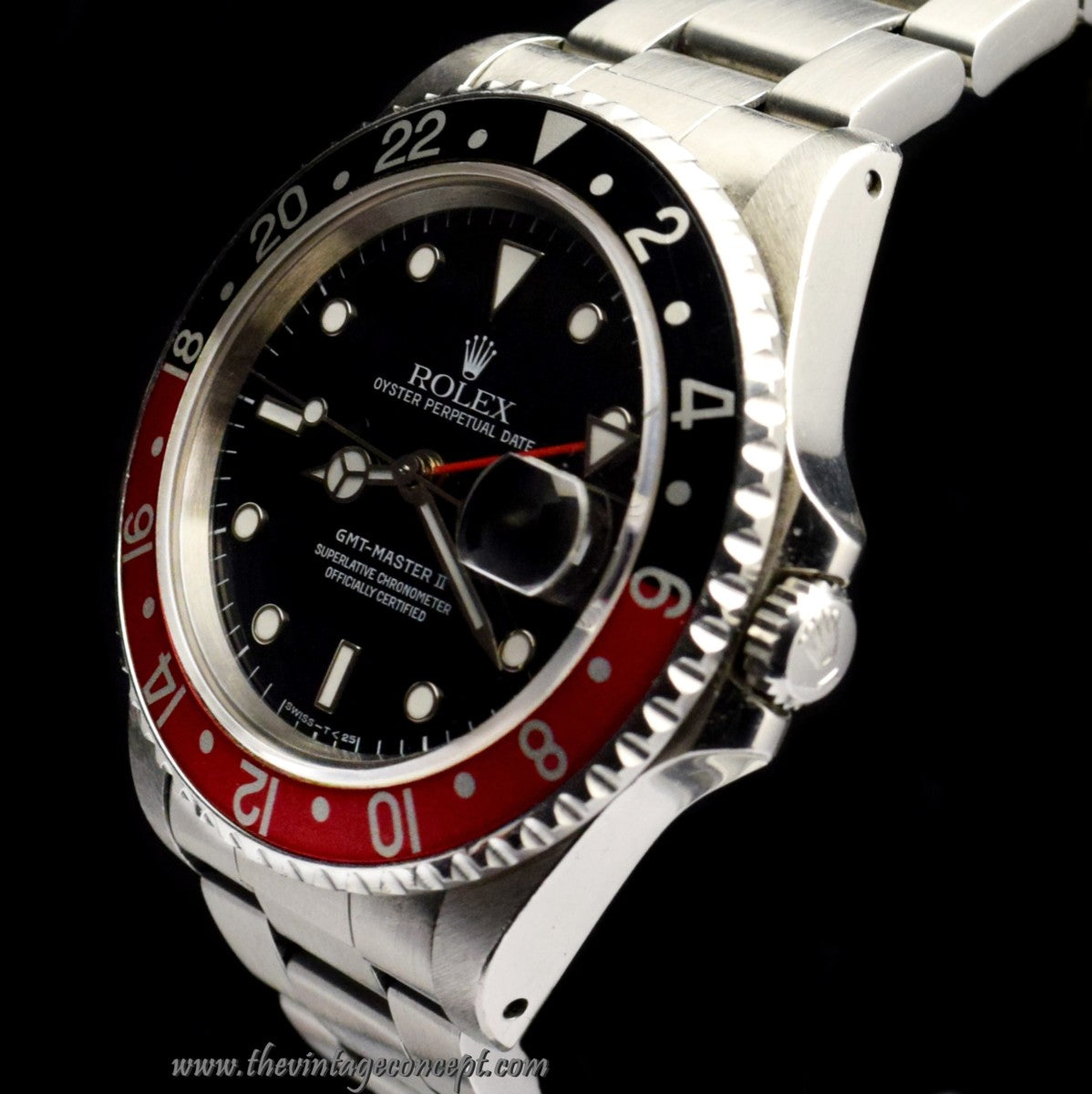 Rolex GMT-Master II Coke Unpolished Case 16710 w/ Original Paper (SOLD)