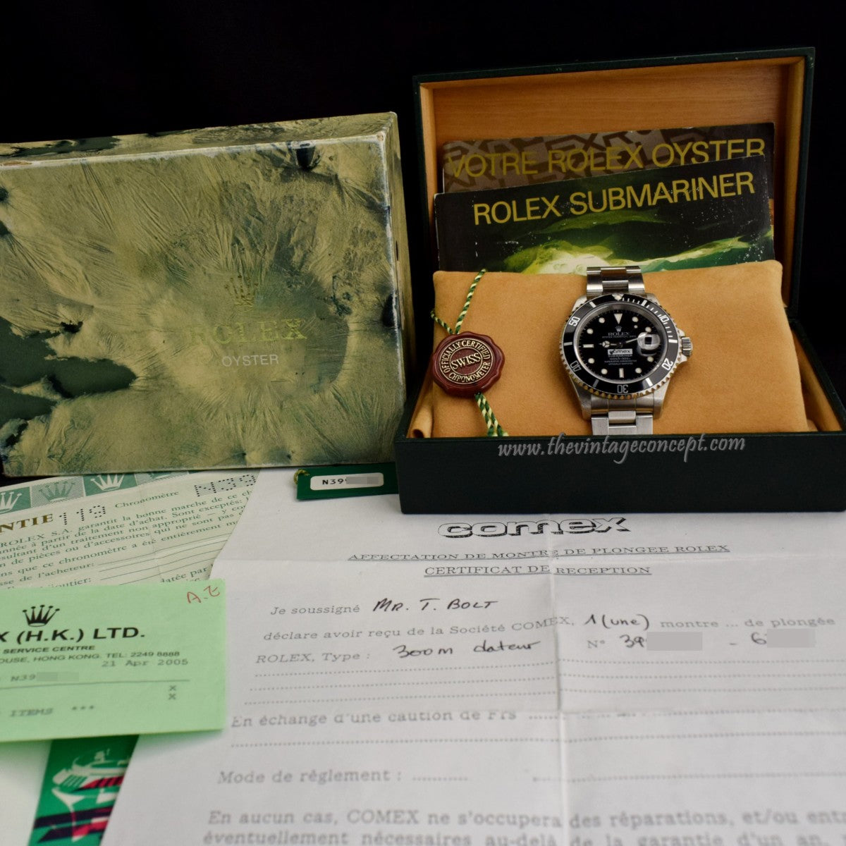 Rolex Submariner COMEX 16610 (Full Set) (SOLD)