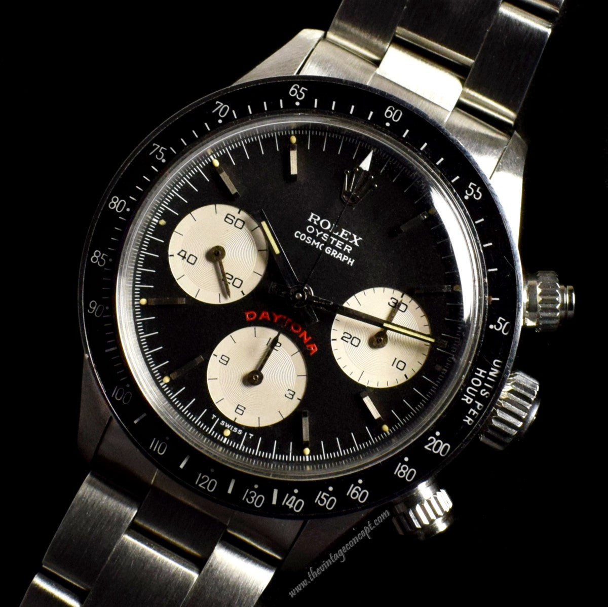 Rolex Daytona Black Dial Big Red 6263 (SOLD)