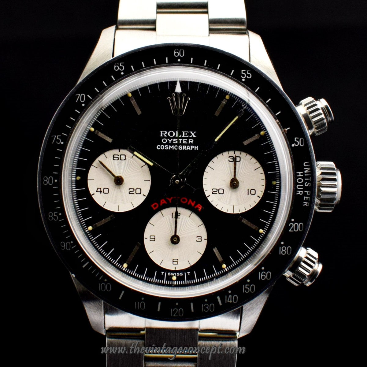 Rolex Daytona Black Dial Big Red 6263 (SOLD)