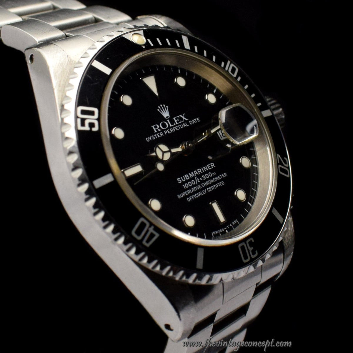 Rolex Submariner Unpolished Case 16610 w/ Original Paper (SOLD)