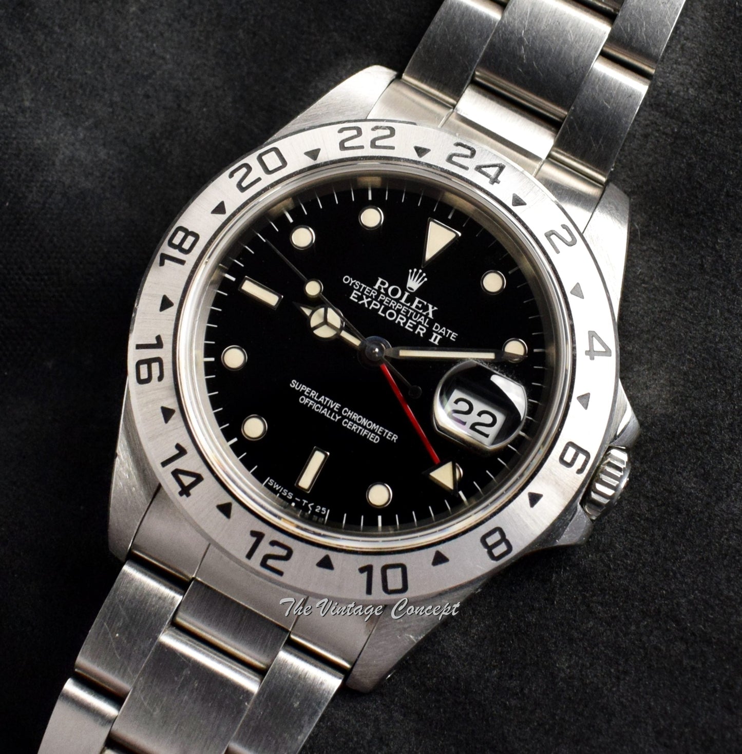 Rolex Explorer II Black Dial 16570 w/ Original Paper  ( SOLD )