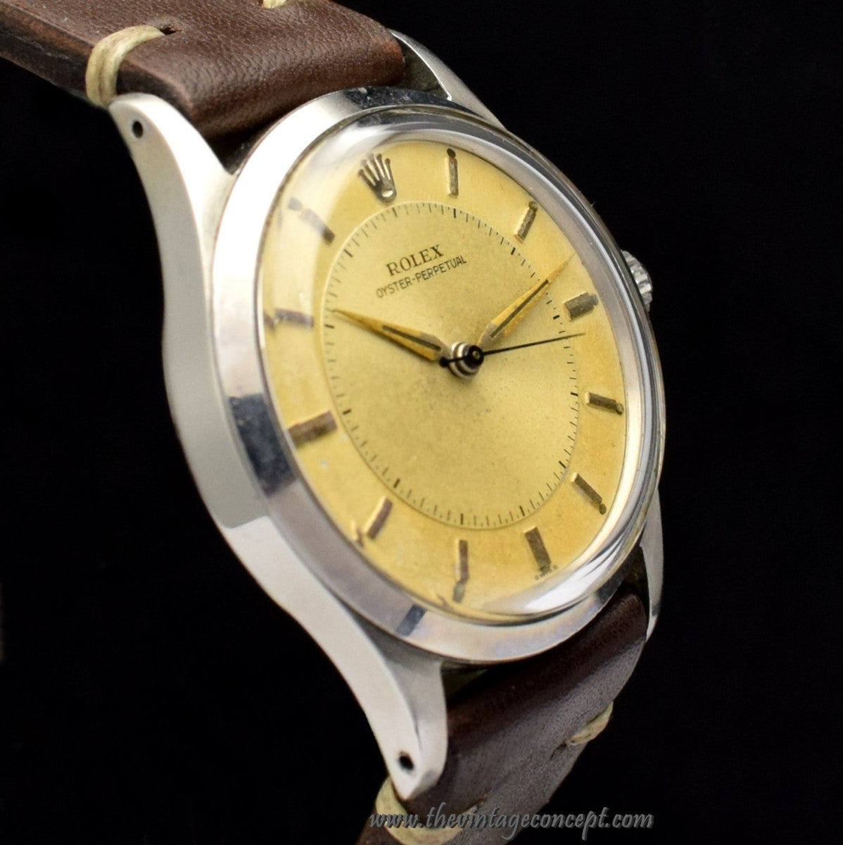 Rolex Oyster Perpetual Golden Bull Eye Dial 6532 (SOLD)