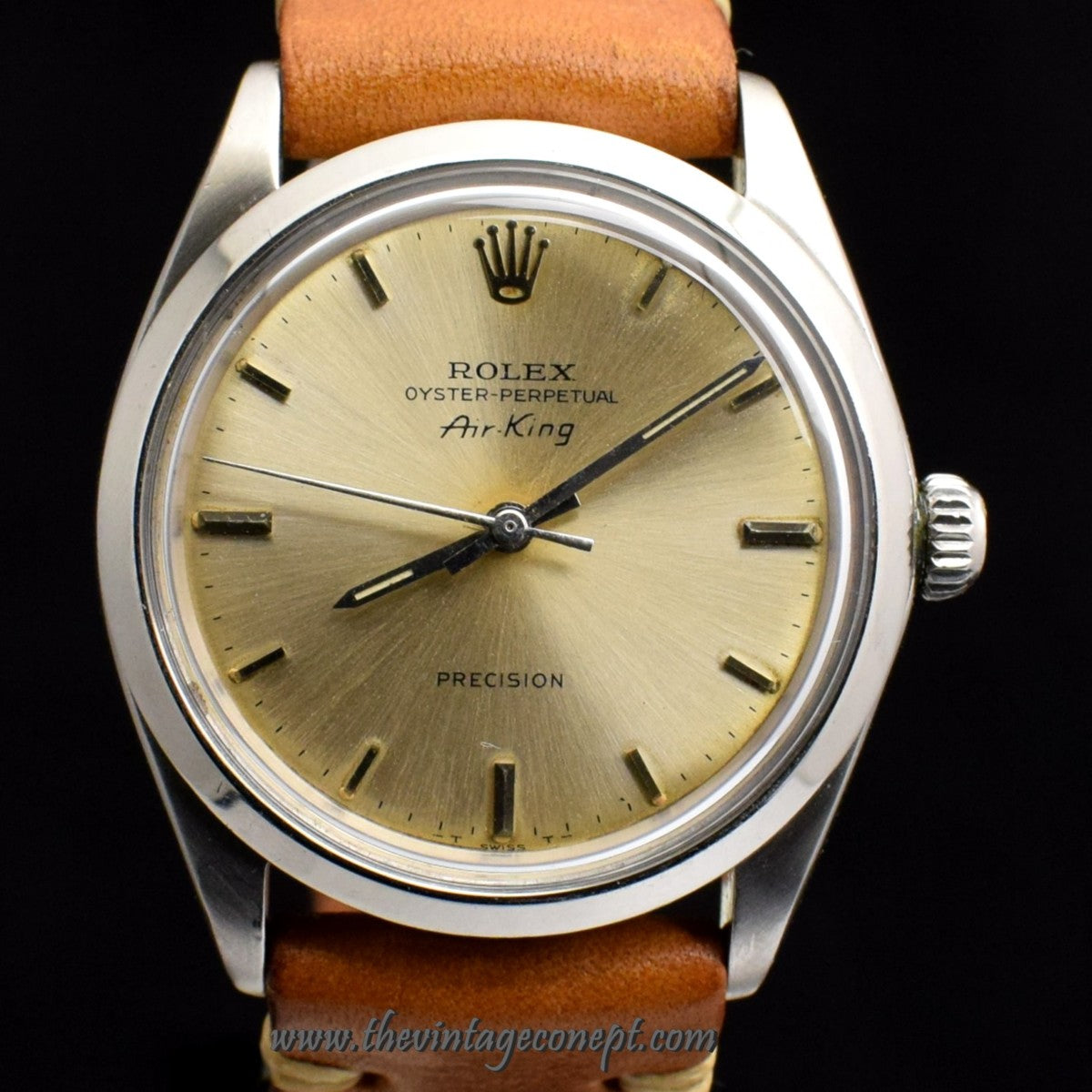 Rolex Air-King Silver Dial Floating "T" 5500 (SOLD)