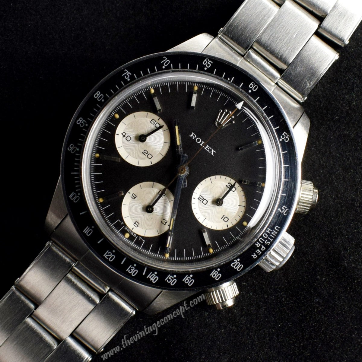 Rolex Daytona Solo Black Dial 6240 (SOLD)