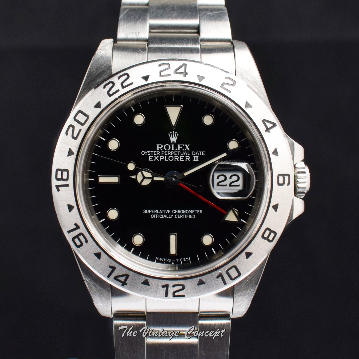 Rolex Explorer II Black Dial 16570 w/ Original Paper  ( SOLD )