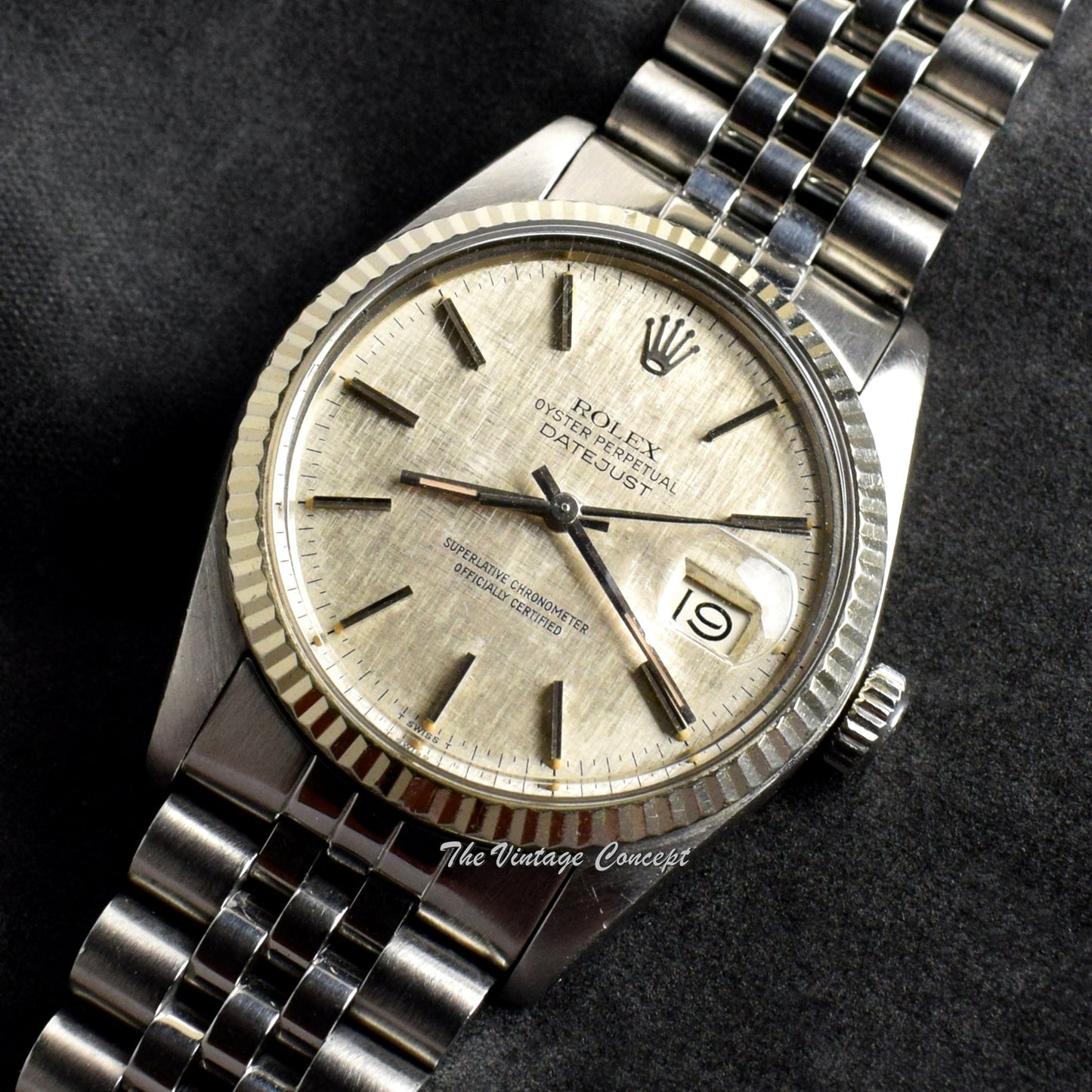 Rolex Datejust Linen Dial 16014 (SOLD)