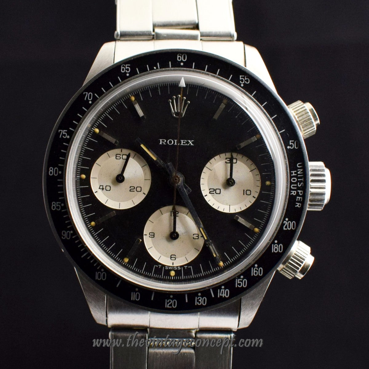 Rolex Daytona Solo Black Dial 6240 (SOLD)