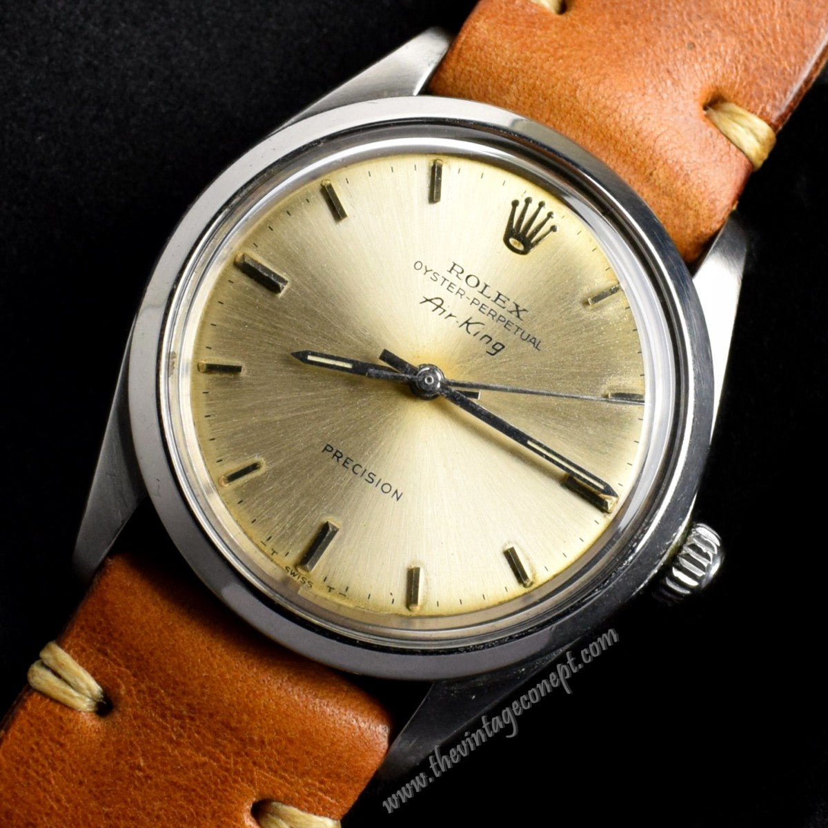 Rolex Air-King Silver Dial Floating "T" 5500 (SOLD)