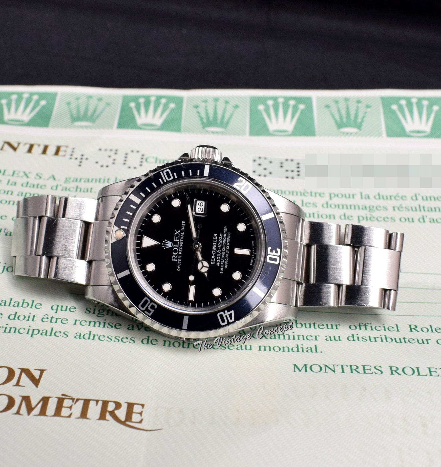 Rolex Sea-Dweller 16600 w/ Original Paper (SOLD)