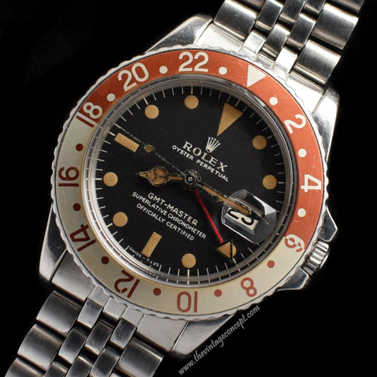 Rolex GMT-Master Matte Dial "Long E" 1675 (SOLD)