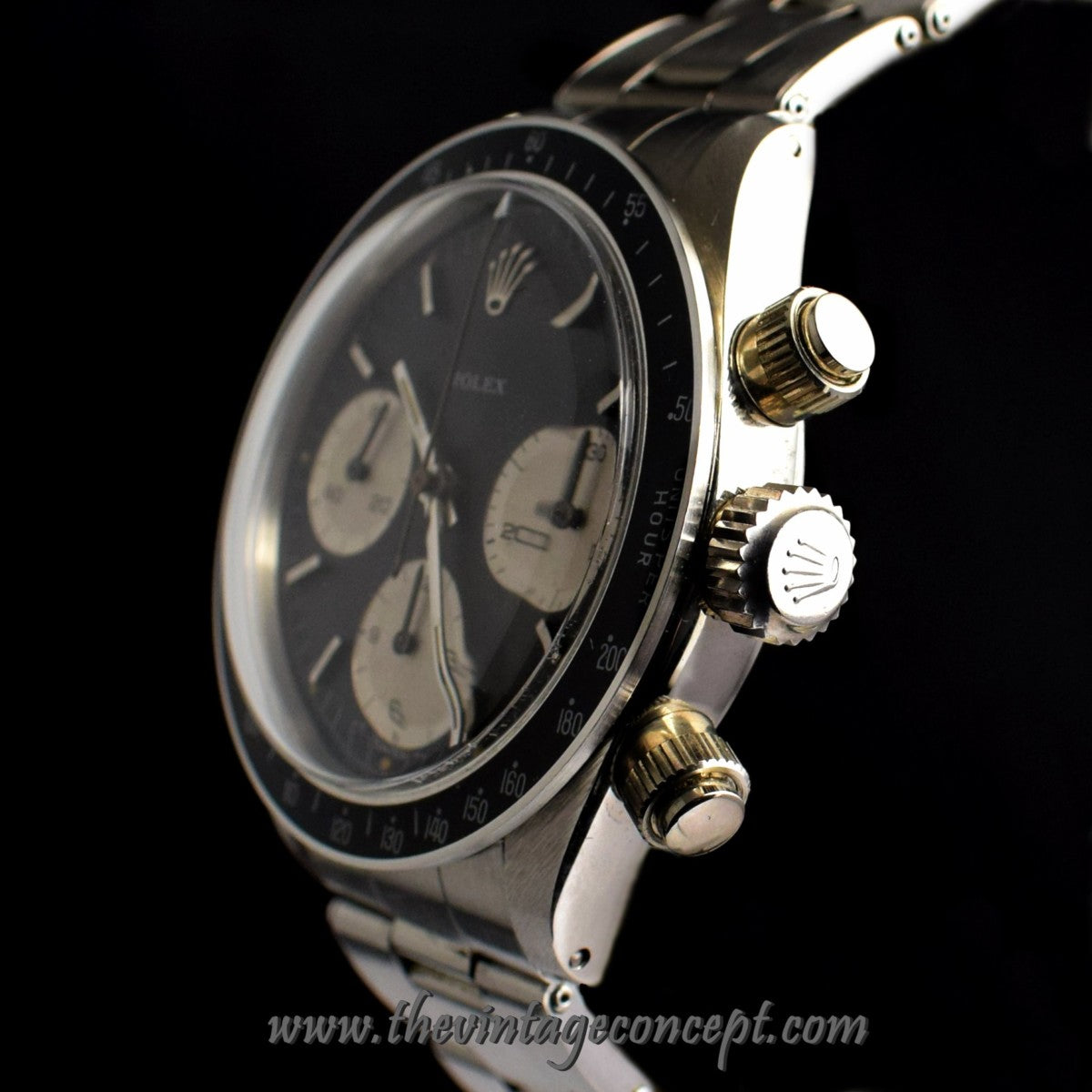 Rolex Daytona Solo Black Dial 6240 (SOLD)