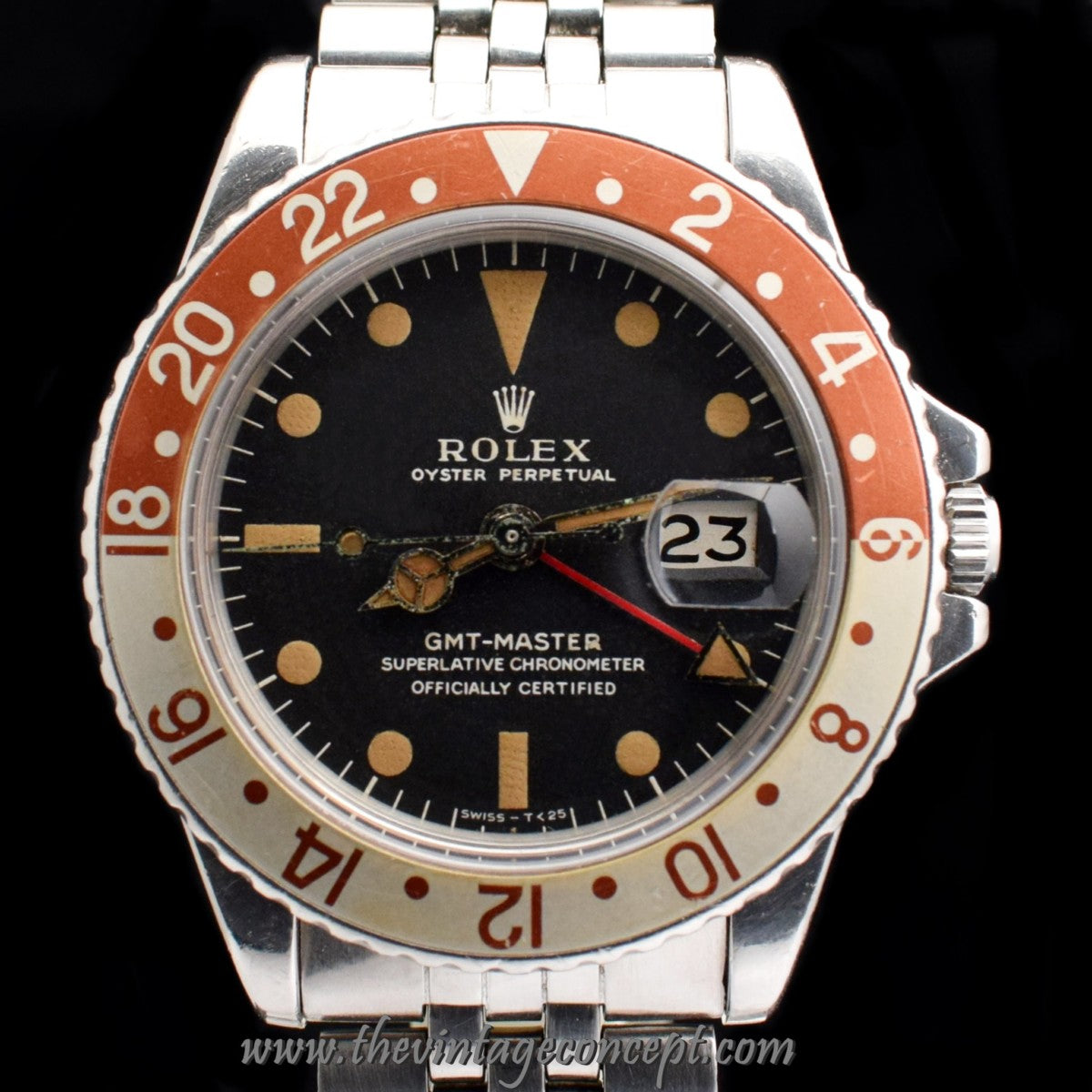 Rolex GMT-Master Matte Dial "Long E" 1675 (SOLD)