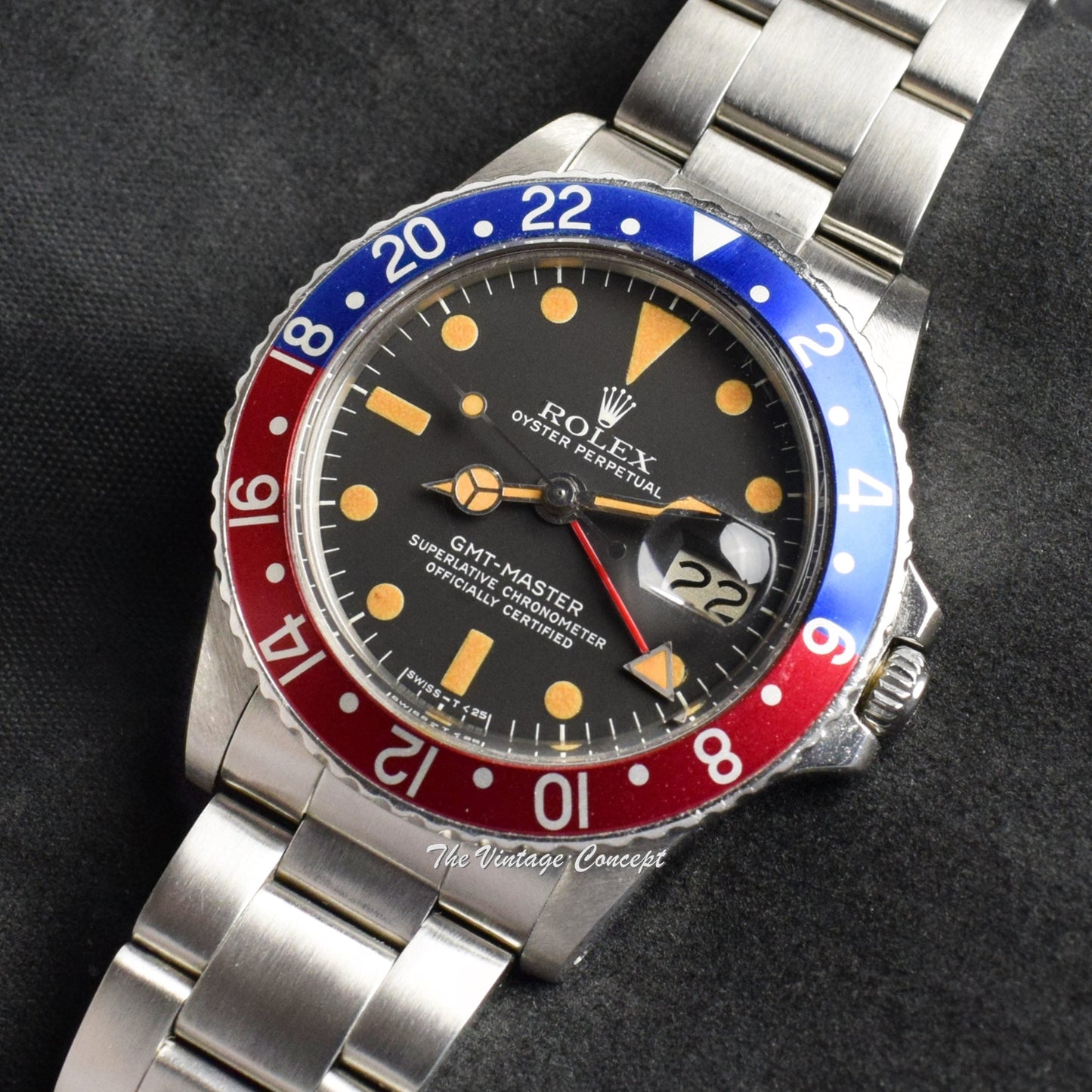 Rolex GMT-Master Matte Dial Pumpkin 1675 (SOLD)