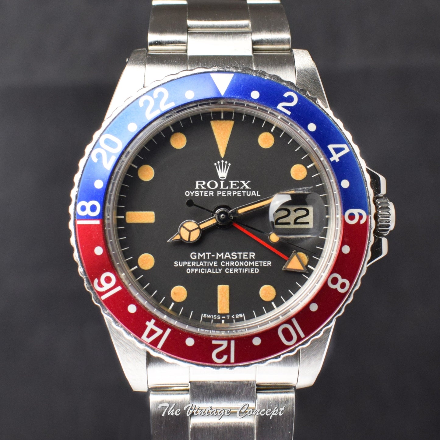 Rolex GMT-Master Matte Dial Pumpkin 1675 (SOLD)