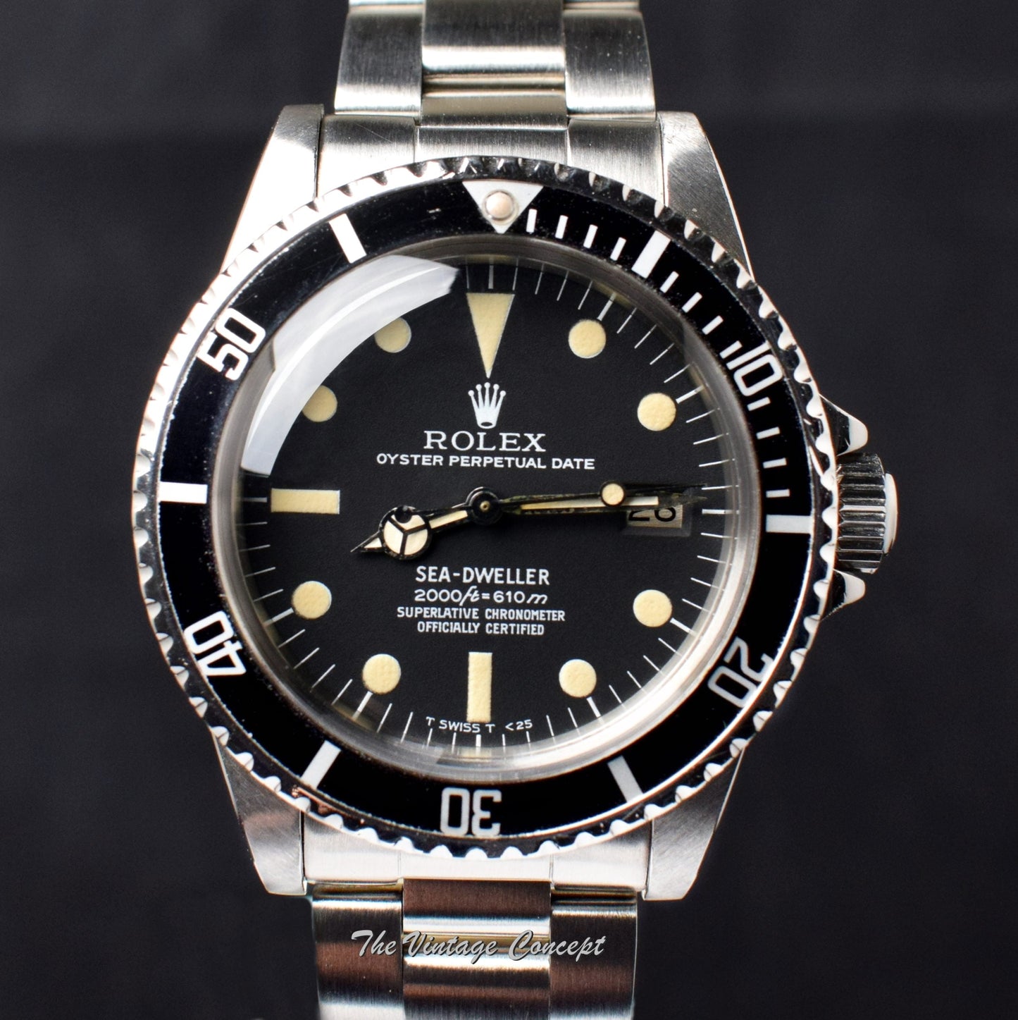 Rolex Sea-Dweller Rail Dial 1665 w/ Original Paper (SOLD)