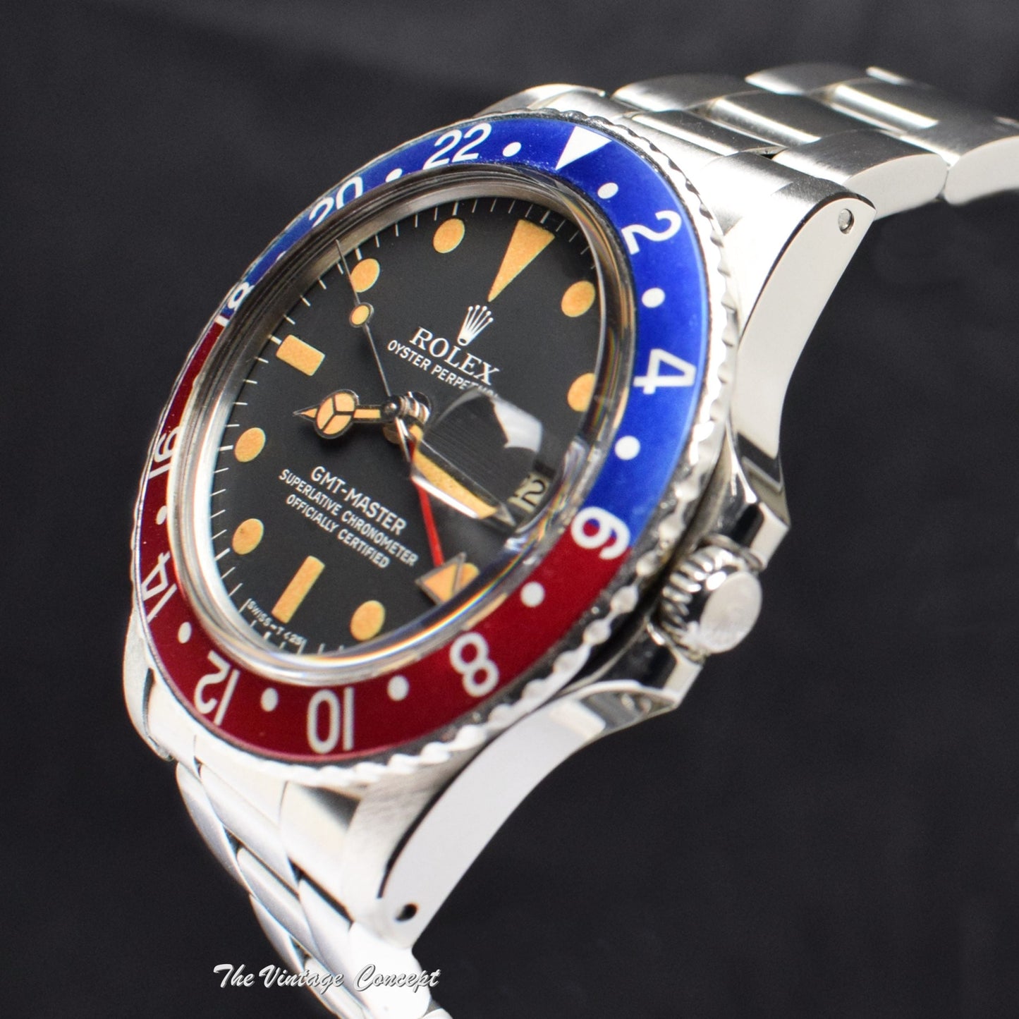 Rolex GMT-Master Matte Dial Pumpkin 1675 (SOLD)