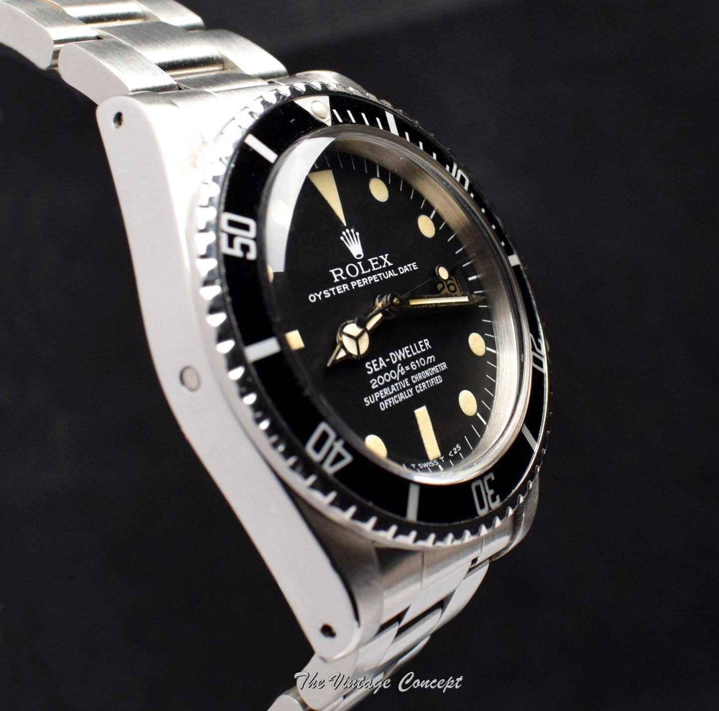 Rolex Sea-Dweller Rail Dial 1665 w/ Original Paper (SOLD)