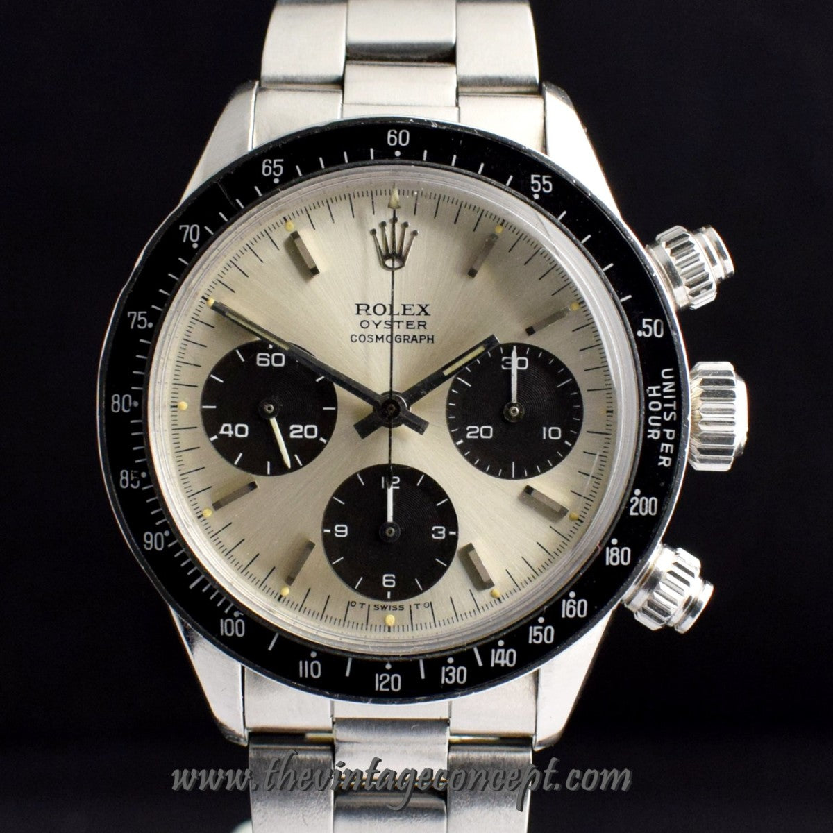 Rolex Daytona Silver Sigma Dial 6263 (SOLD)