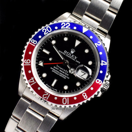 Rolex GMT-Master Pepsi "Tiffany & Co" 16700 (Box Set) (SOLD)