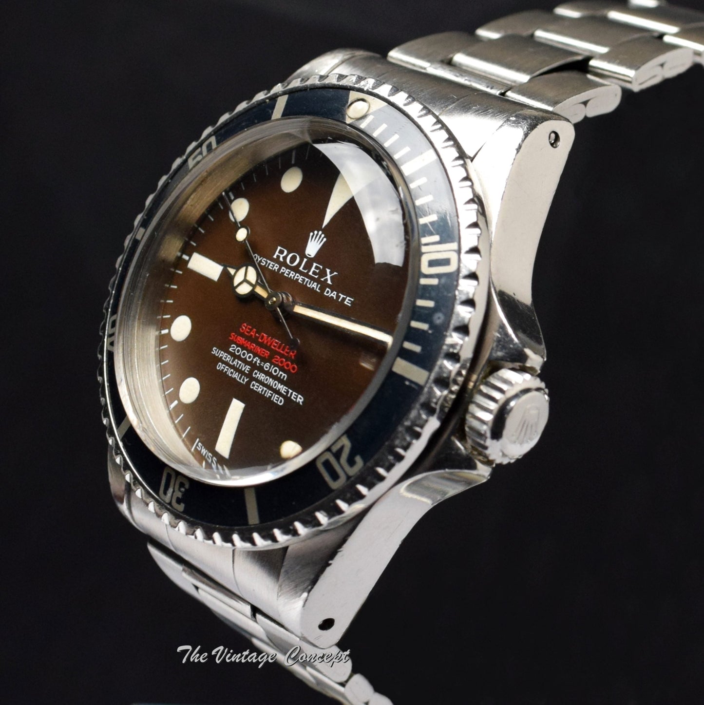 Rolex Double Red Sea-Dweller Tropical Dial 1665 (SOLD)