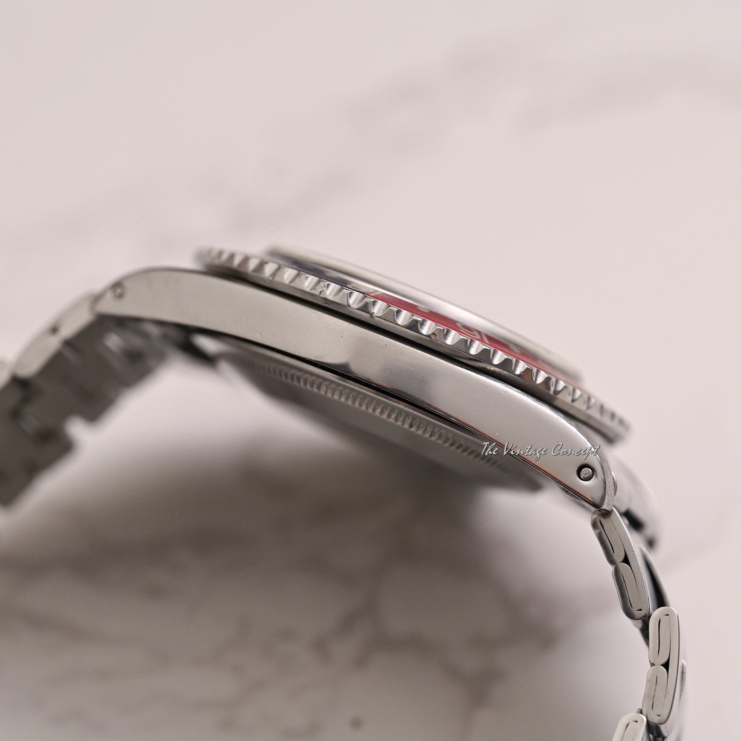 Rolex Steel GMT-Master “Pepsi” Matte Dial w/ Bracelet Ref. 1675