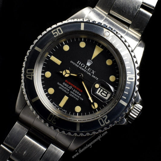 Rolex Submariner Single Red MK IV 1680 (SOLD)