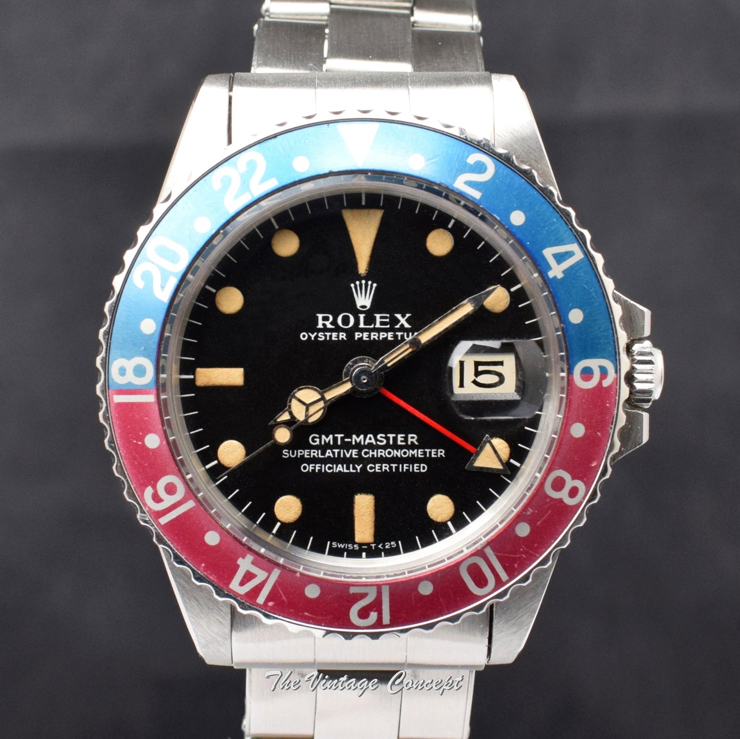 Rolex GMT-Master Matte Dial “Long E” 1675 (SOLD)