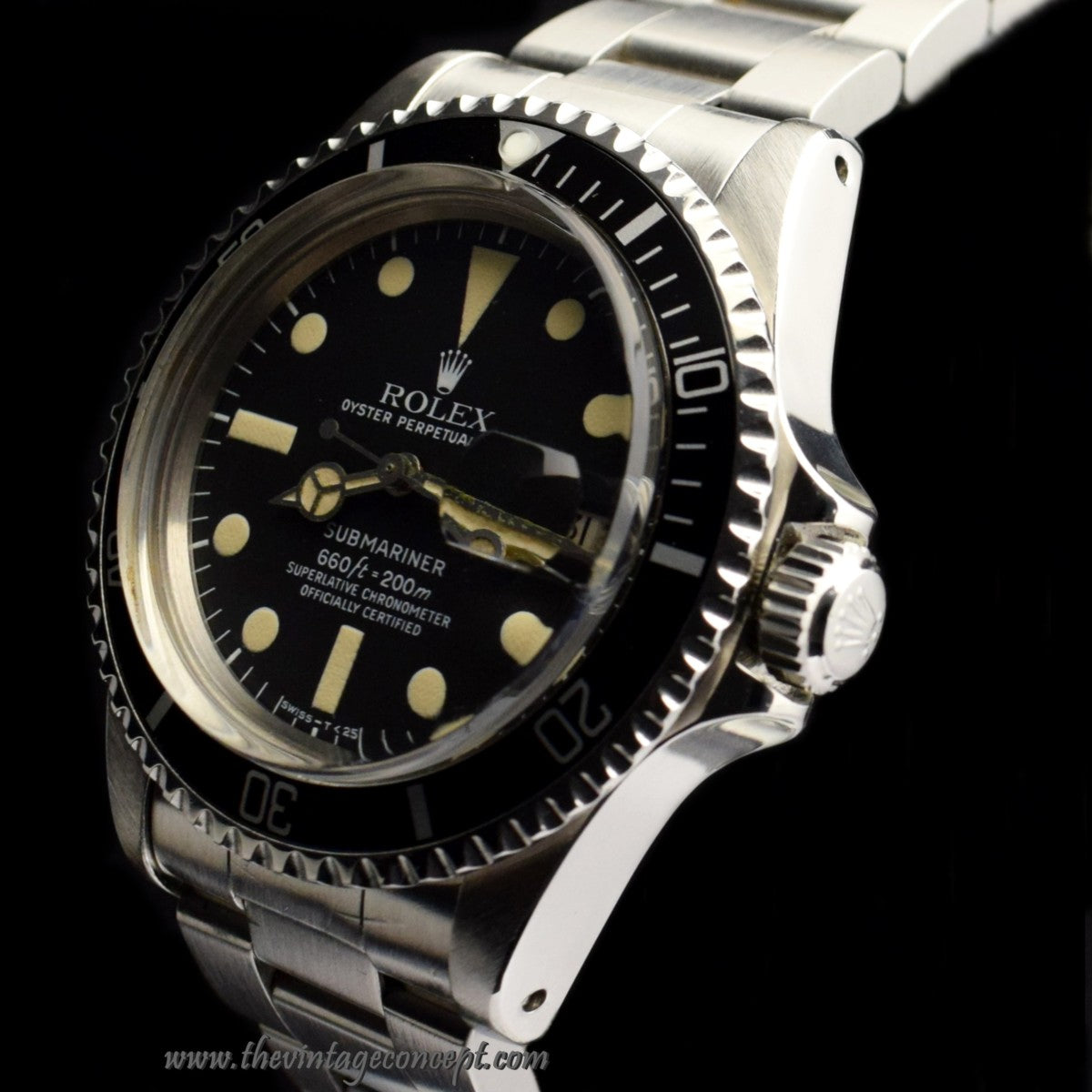 Rolex Submariner Matte Dial 1680 w/ Service Paper (SOLD)