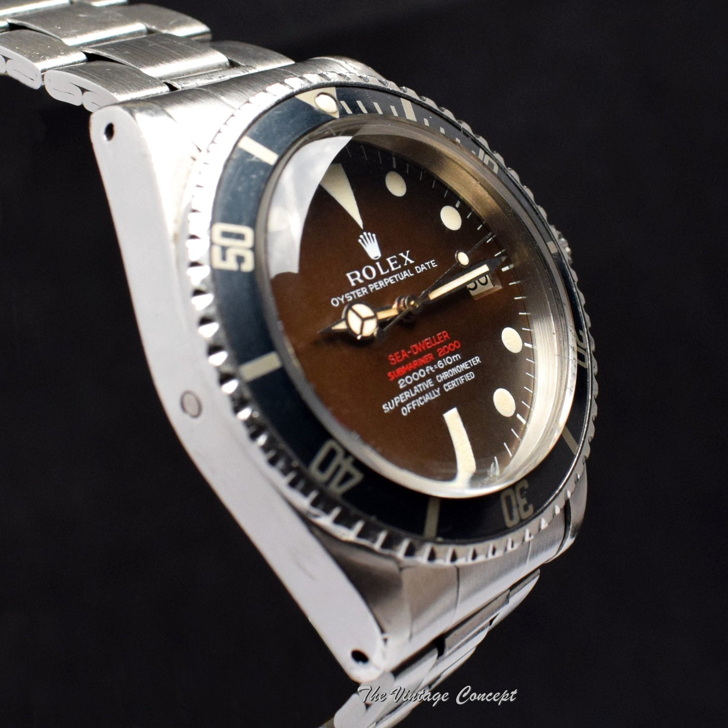 Rolex Double Red Sea-Dweller Tropical Dial 1665 (SOLD)