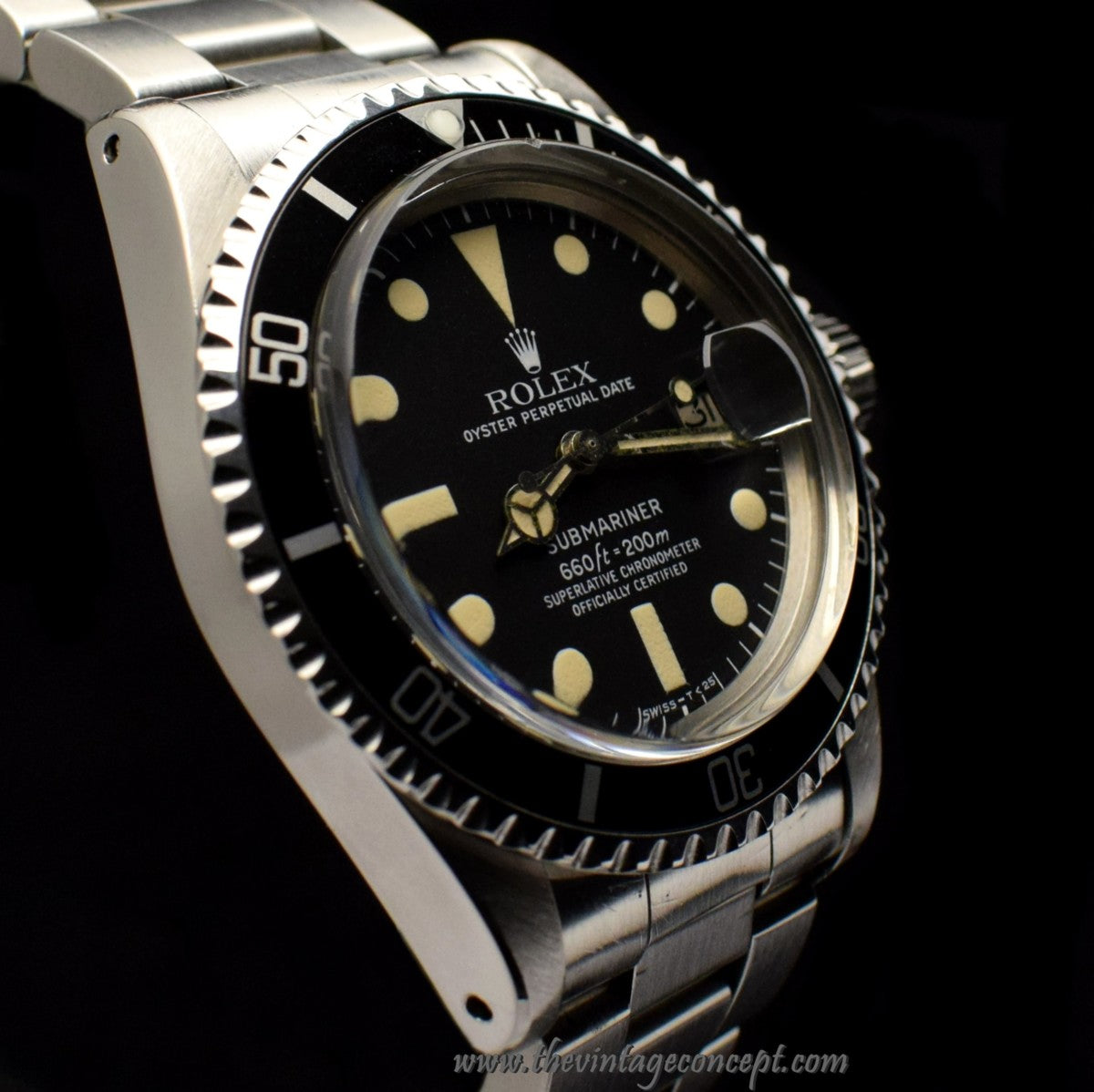 Rolex Submariner Matte Dial 1680 w/ Service Paper (SOLD)