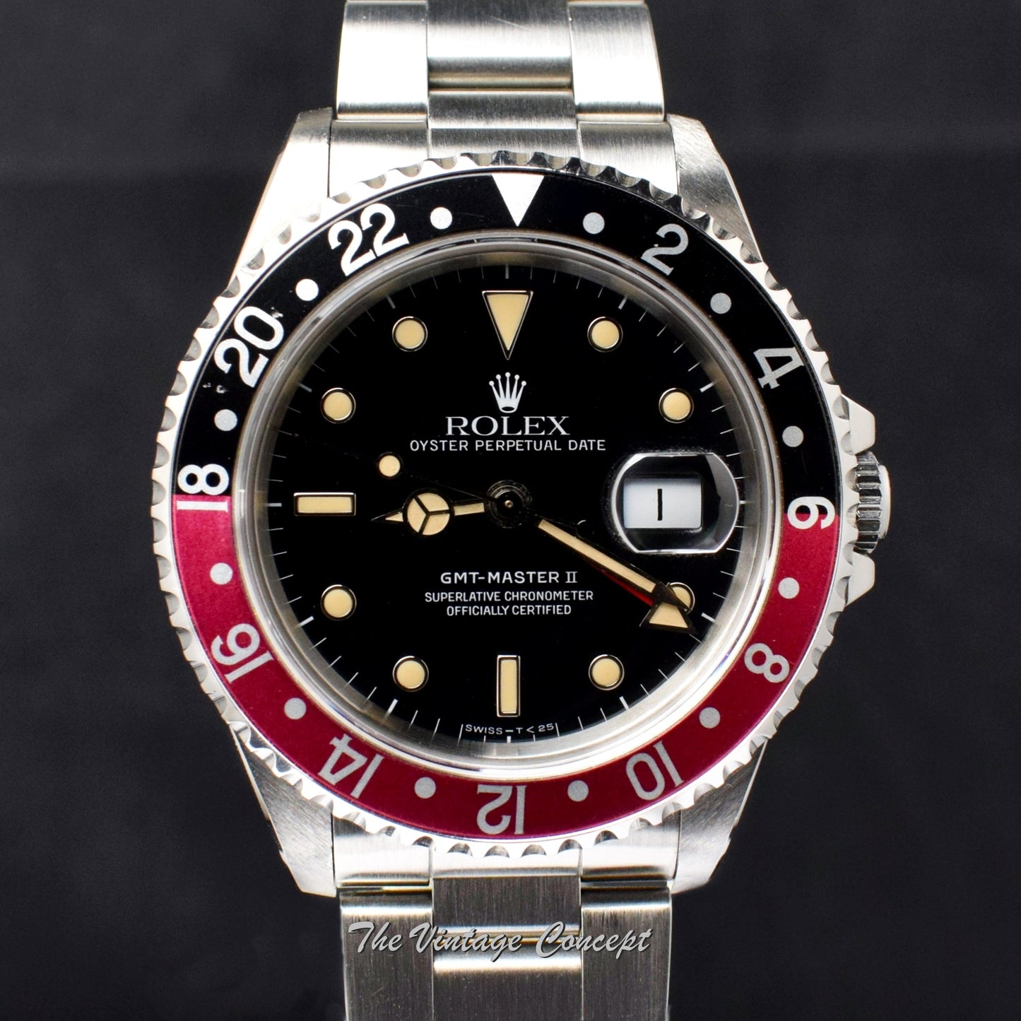 Rolex GMT-Master II Coke Creamy 16710 w/ Original Paper (SOLD)